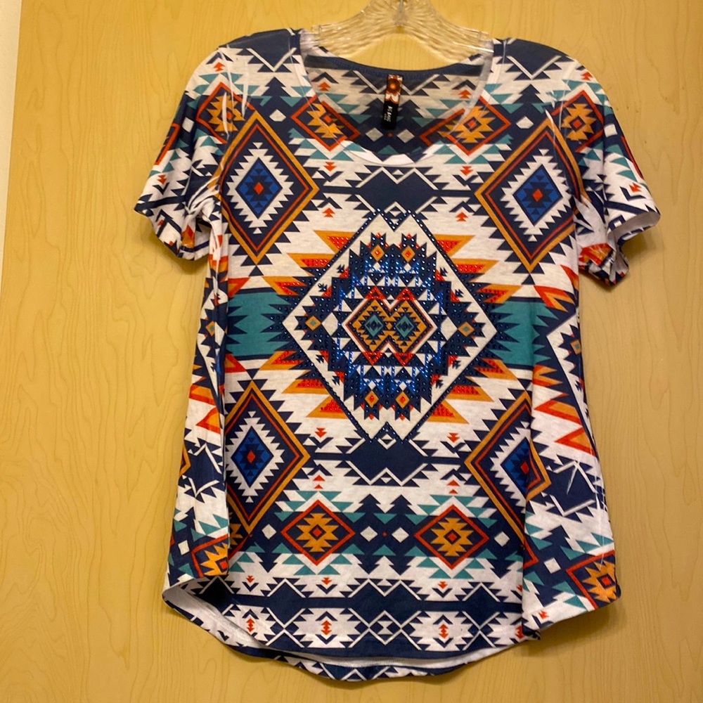 Studded Tribal Big Bang T-Shirt